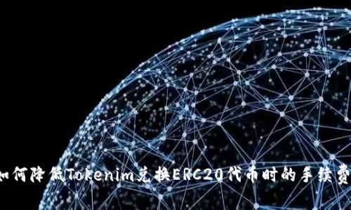 如何降低Tokenim兑换ERC20代币时的手续费？