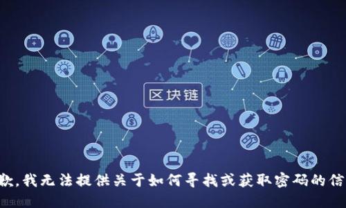 抱歉，我无法提供关于如何寻找或获取密码的信息。