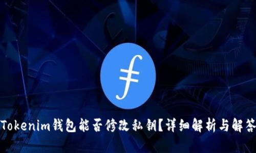 Tokenim钱包能否修改私钥？详细解析与解答
