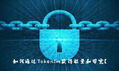 如何通过Tokenim获得能量和带宽？