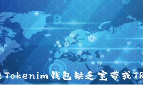   
如何解决Tokenim钱包缺乏宽带或TRX的问题